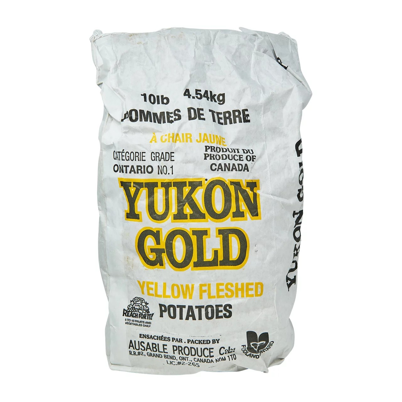 Yukon Gold Potatoes 4.54 kg